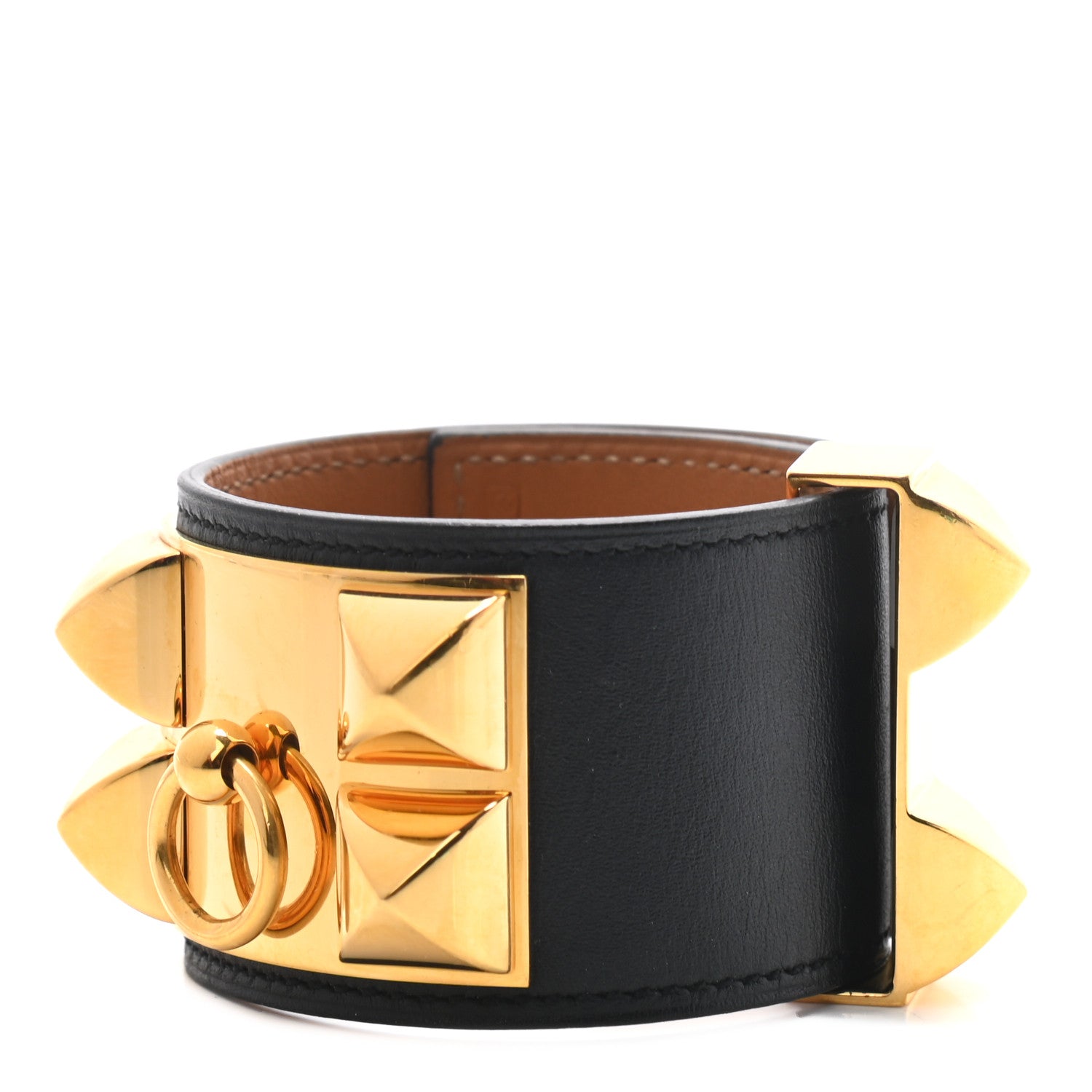 Hermes Box Collier de Chien CDC Bracelet S Black 1 of 6