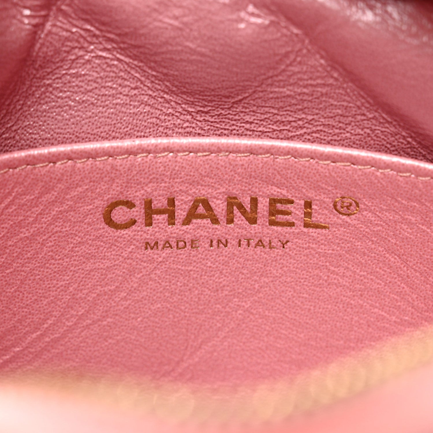 Chanel Iridescent Caviar Quilted Small Timeless Camera Case Pink 6 of 10