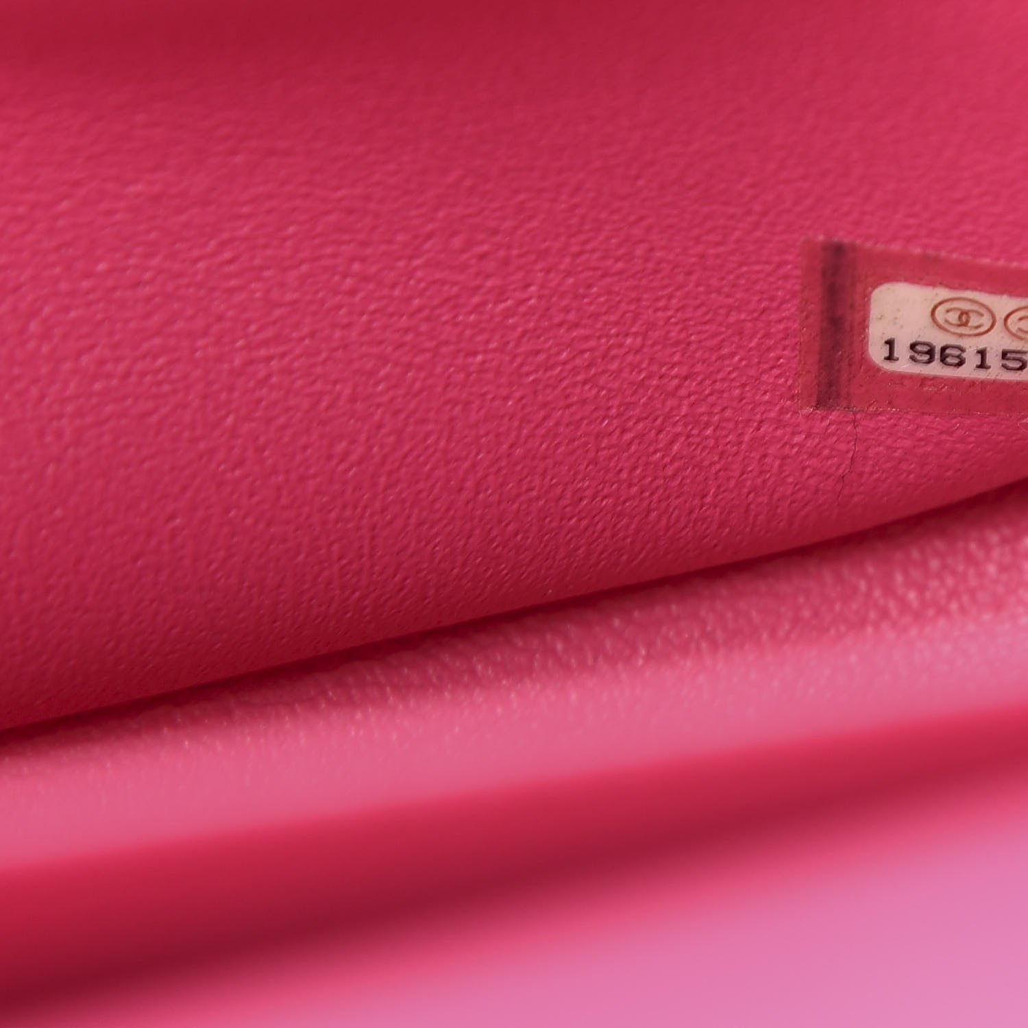 Chanel Lambskin Quilted Jumbo Double Flap Dark Pink 8 of 9