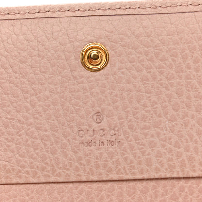 Gucci Dollar Calfskin GG Marmont Card Case Perfect Pink 6 of 8