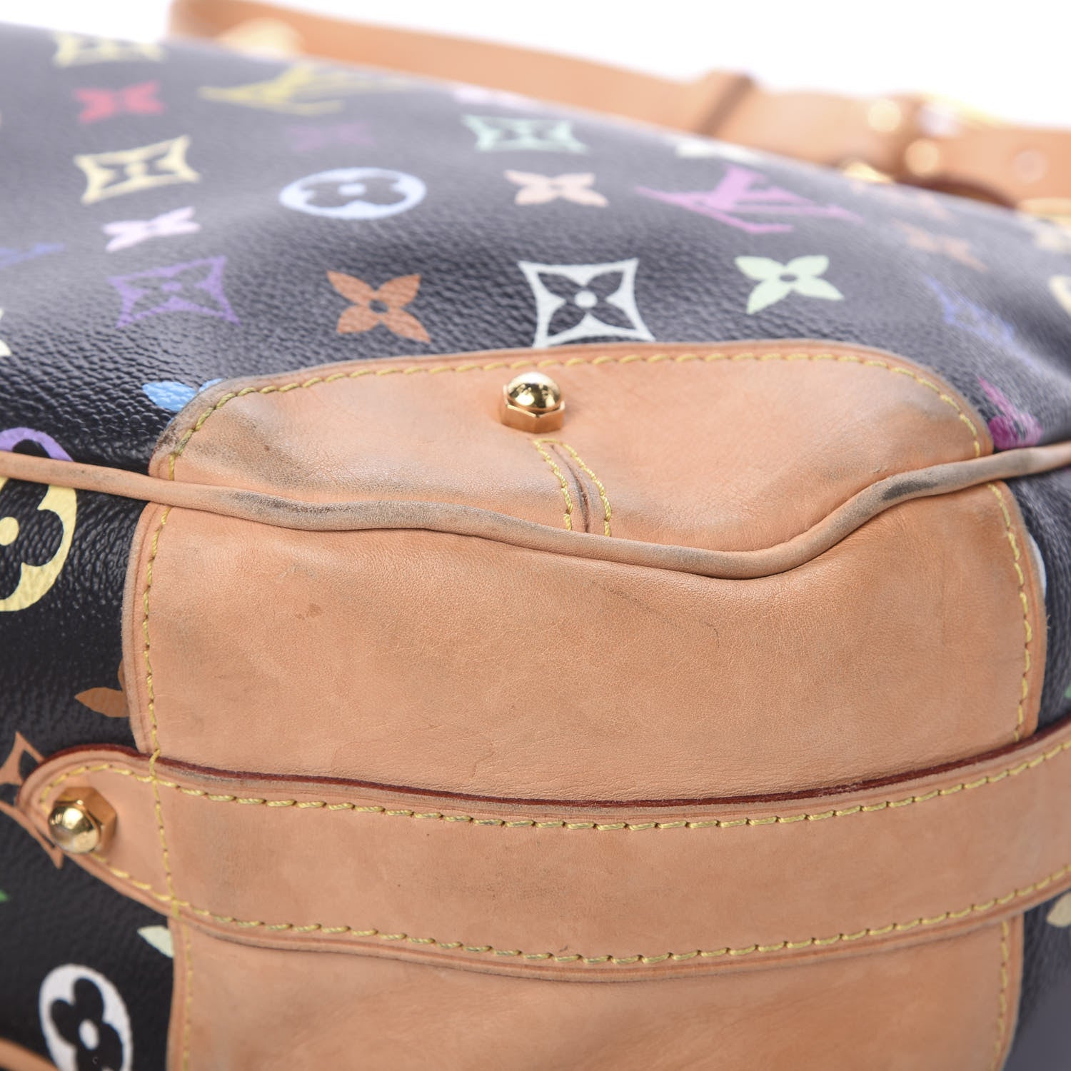 Louis Vuitton Monogram Multicolor Greta Black 10 of 18