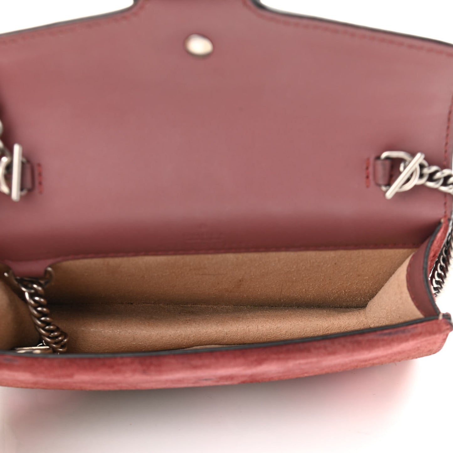 GG Supreme Monogram Blooms Super Mini Dionysus Shoulder Bag Beige Multicolor Dry Rose