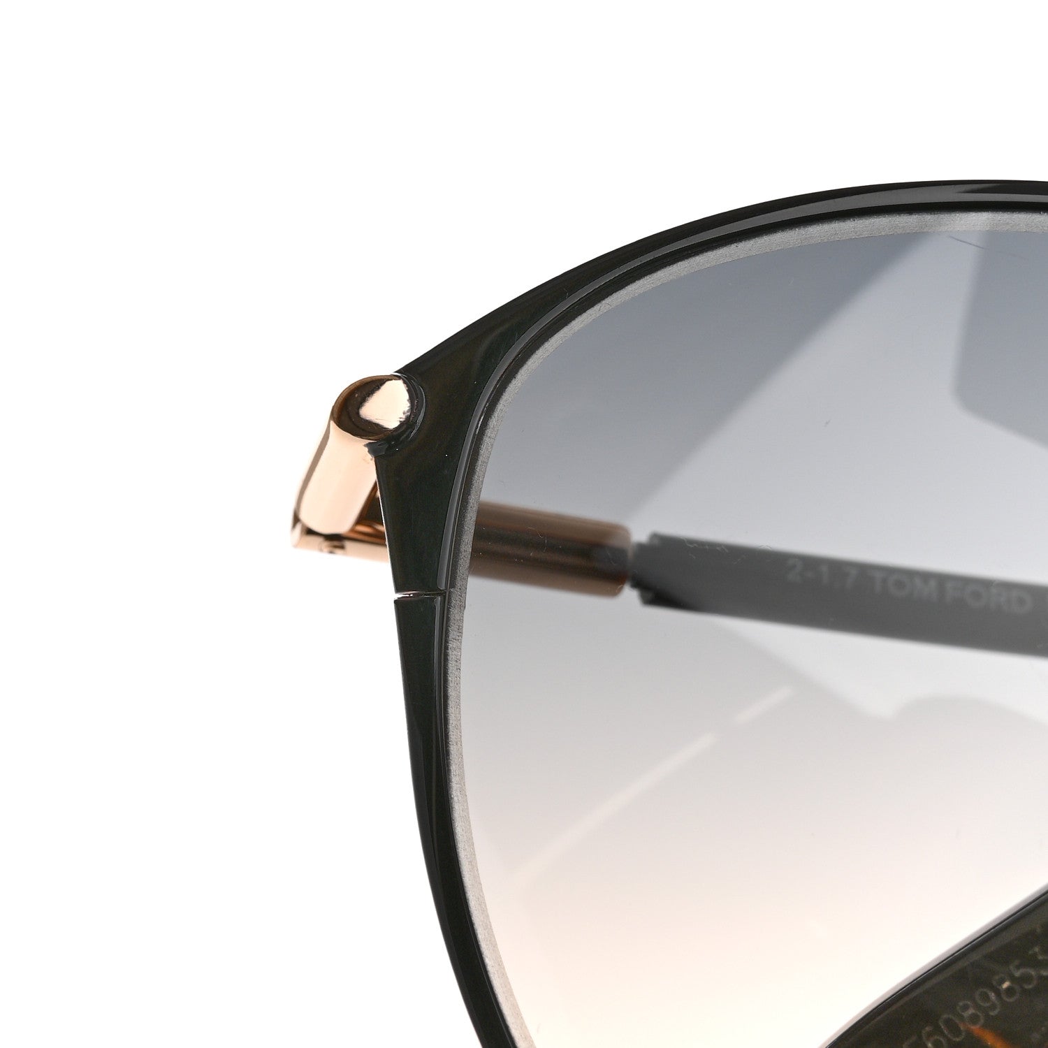 Tom Ford Metal Penelope Vintage Round Sunglasses TF320 Brown 8 of 9