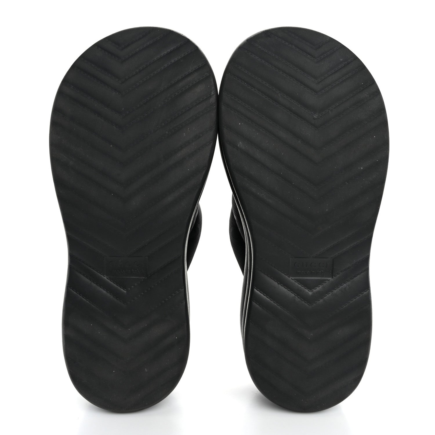 Gucci GG Nylon Platform Slide Sandals 39 Black 6 of 9