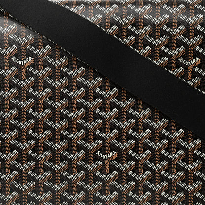 Goyard Goyardine Capetien Messenger Bag Black 7 of 9