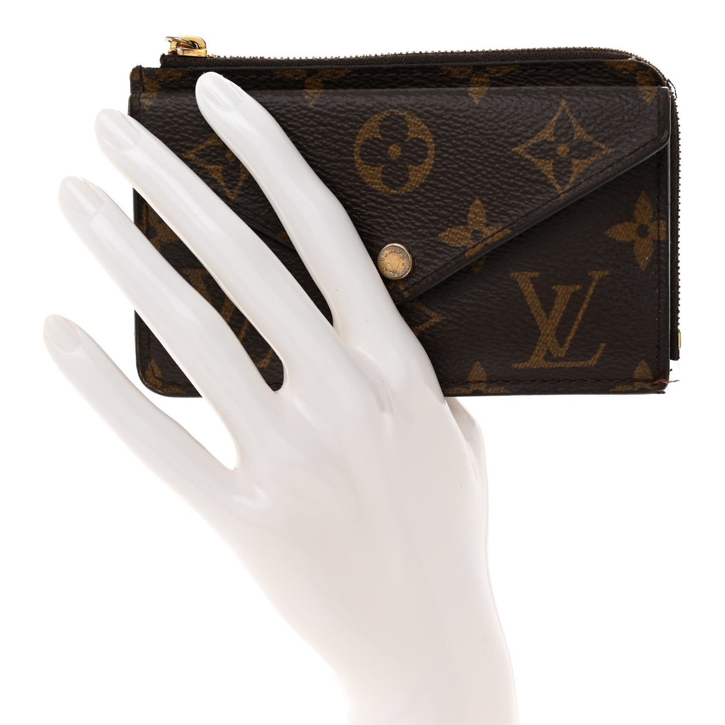 Monogram Recto Verso Card Holder Black
