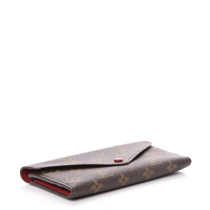 Louis Vuitton Monogram Josephine Wallet Red 4 of 20