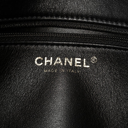 Chanel Shearling Lambskin Quilted Furry Coco Flap Black 6 of 11