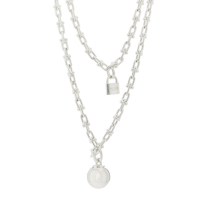 Tiffany Sterling Silver HardWear Wrap Necklace 1 of 6