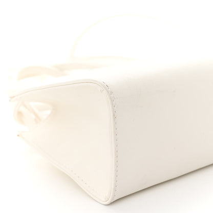 Telfar Vegan Leather Small Shopping Bag White 8 of 9