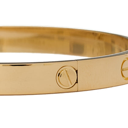 Cartier 18K Yellow Gold LOVE Bracelet 18 6 of 8