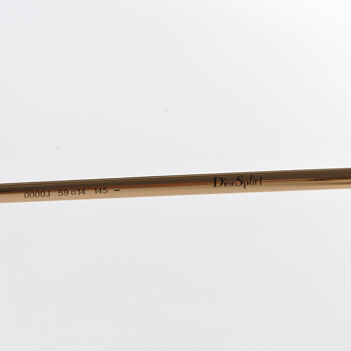 Split 1 Aviator Sunglasses Rose Gold