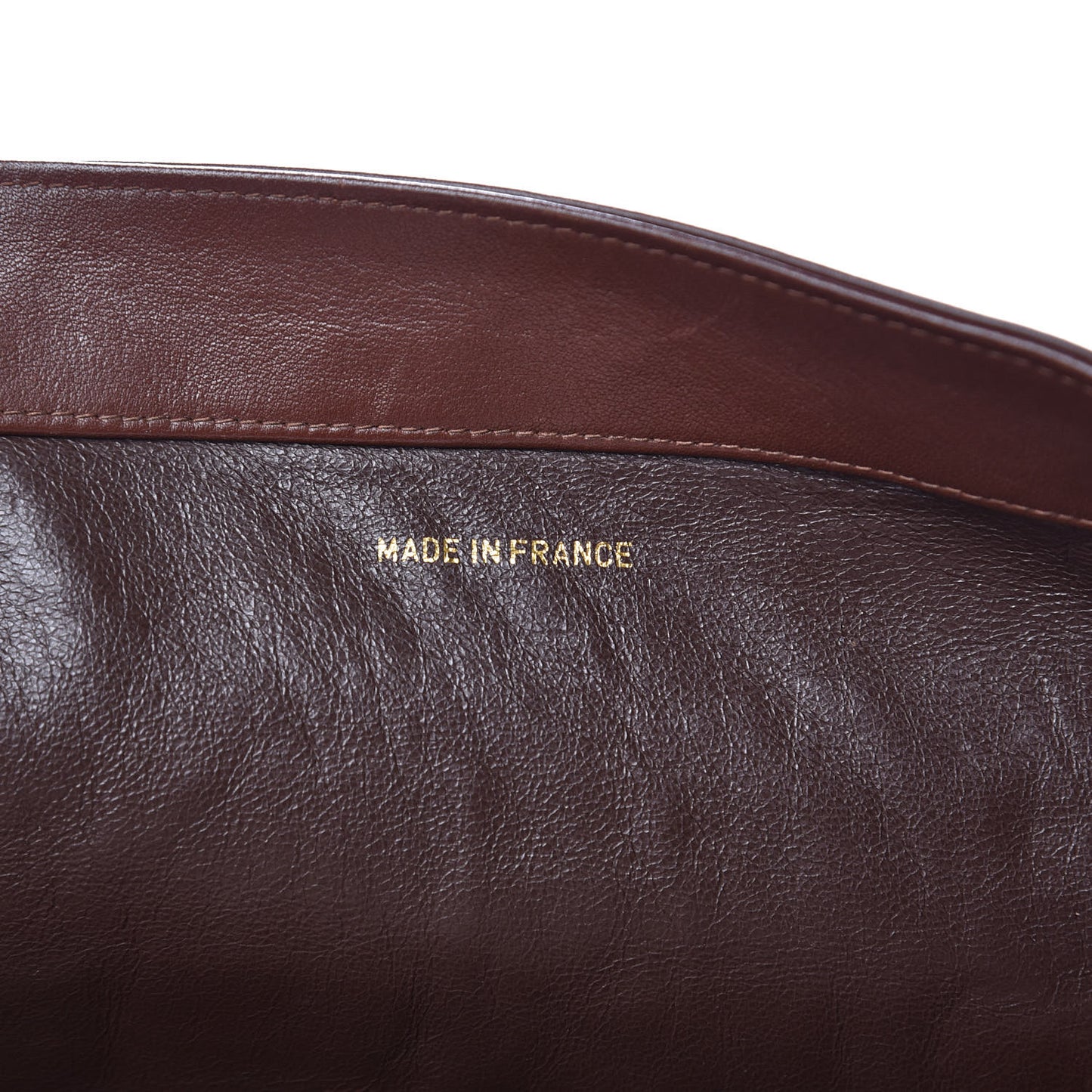 Lambskin CC Tote Brown