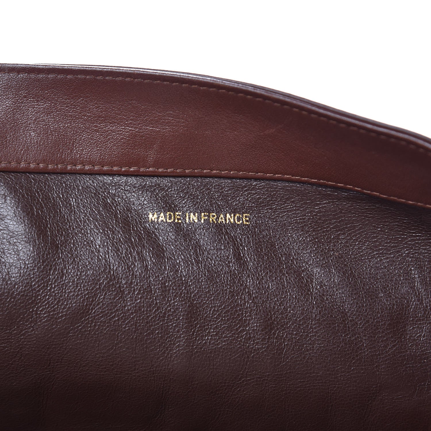 Chanel Lambskin CC Tote Brown 9 of 15