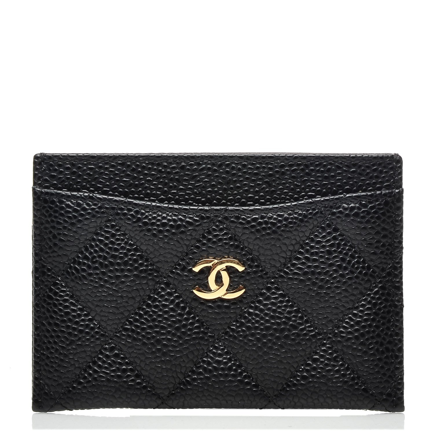 Chanel Caviar Quilted Card Holder Black 1 of 8