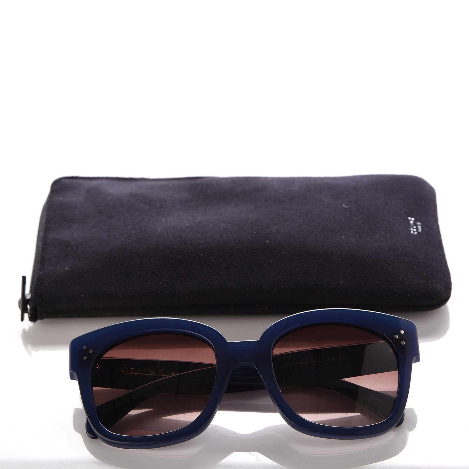 Celine New Audrey Sunglasses CL 41805/S Blue 7 of 7