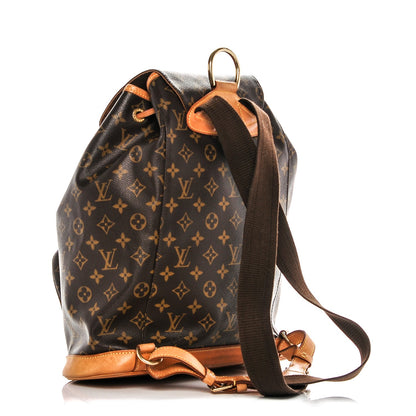 Louis Vuitton Monogram Montsouris GM Backpack 3 of 7