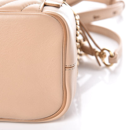 Chloe Calfskin Quilted Mini Faye Backpack Pearl Beige 10 of 10