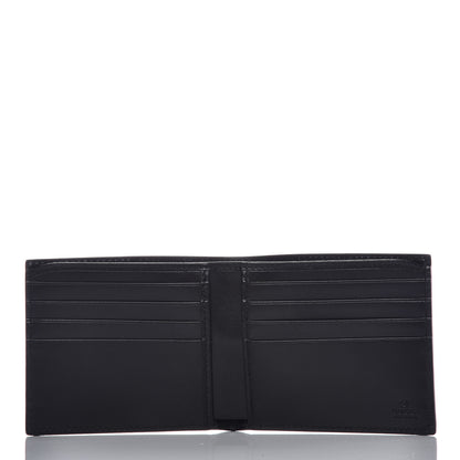 Gucci Guccissima Signature Web New Web Bi-Fold Wallet Black 5 of 7