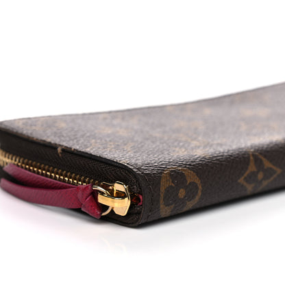 Louis Vuitton Monogram Clemence Wallet Fuchsia 8 of 14
