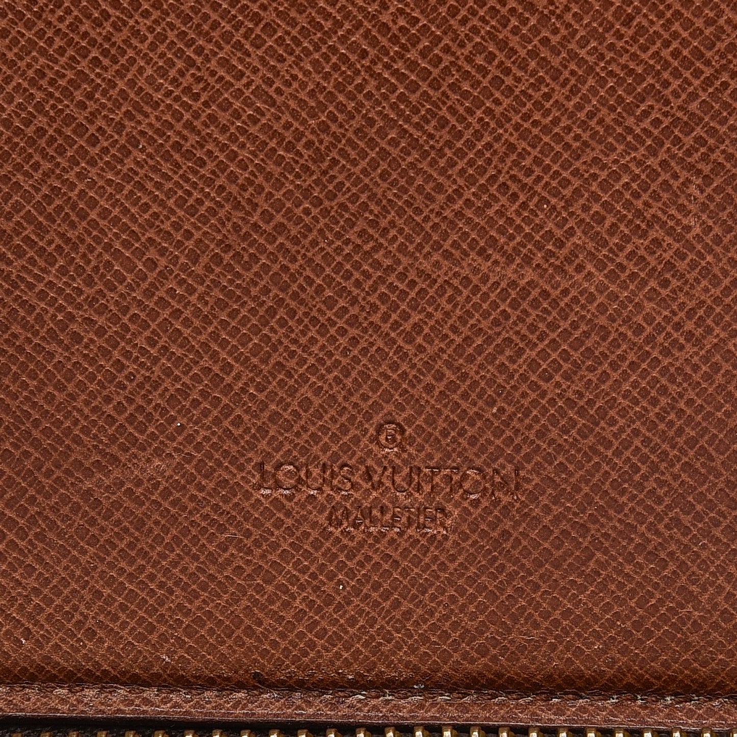 Monogram Zippy Agenda Cover