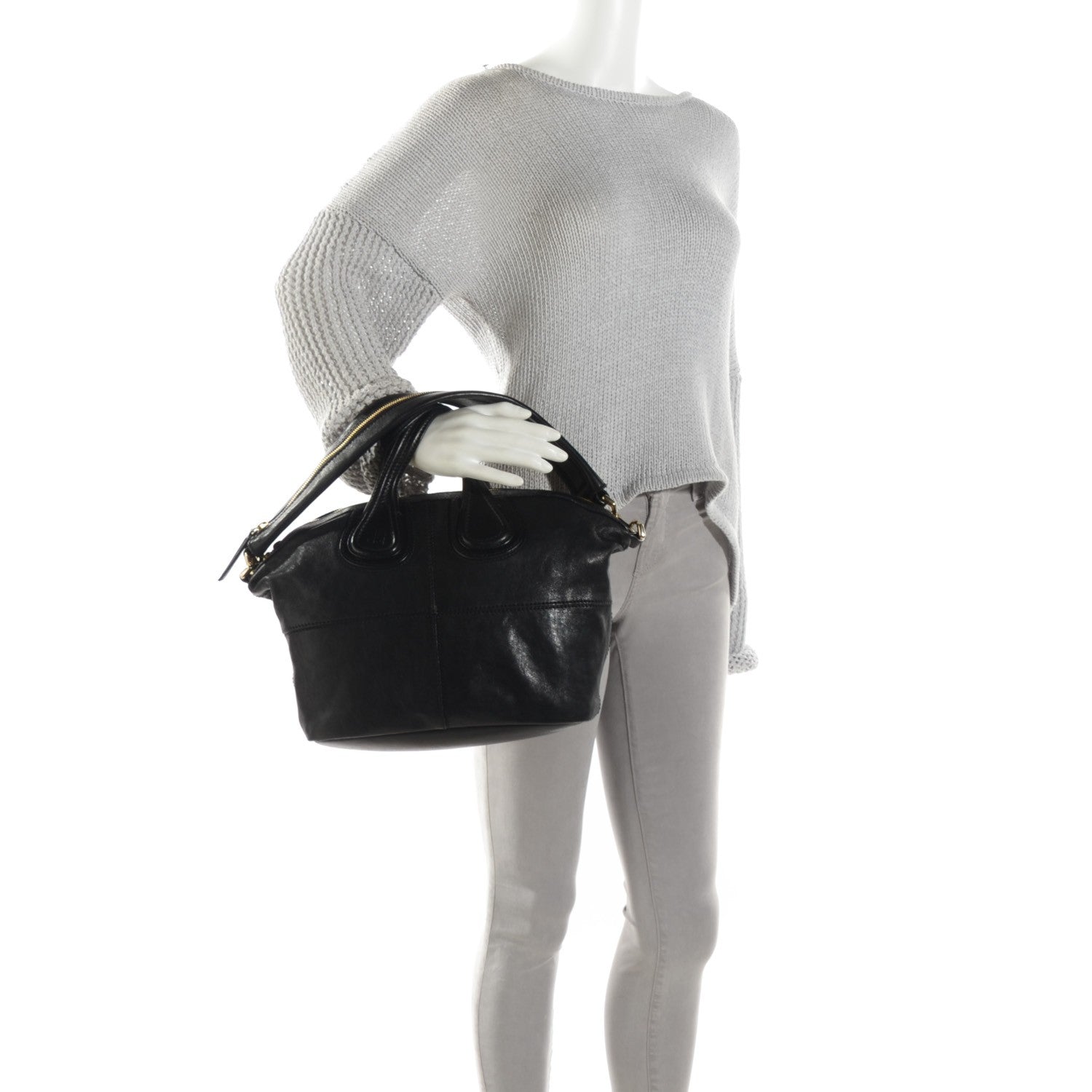 Givenchy Lambskin Small Nightingale Black 2 of 7