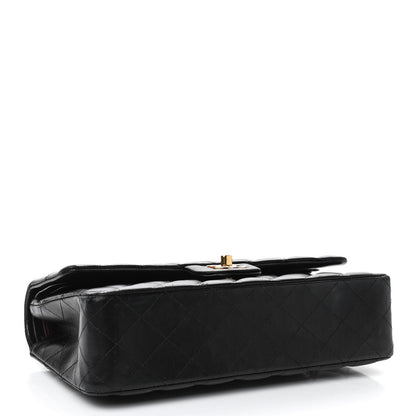 Chanel Lambskin Quilted Medium Double Flap Black 3 of 4