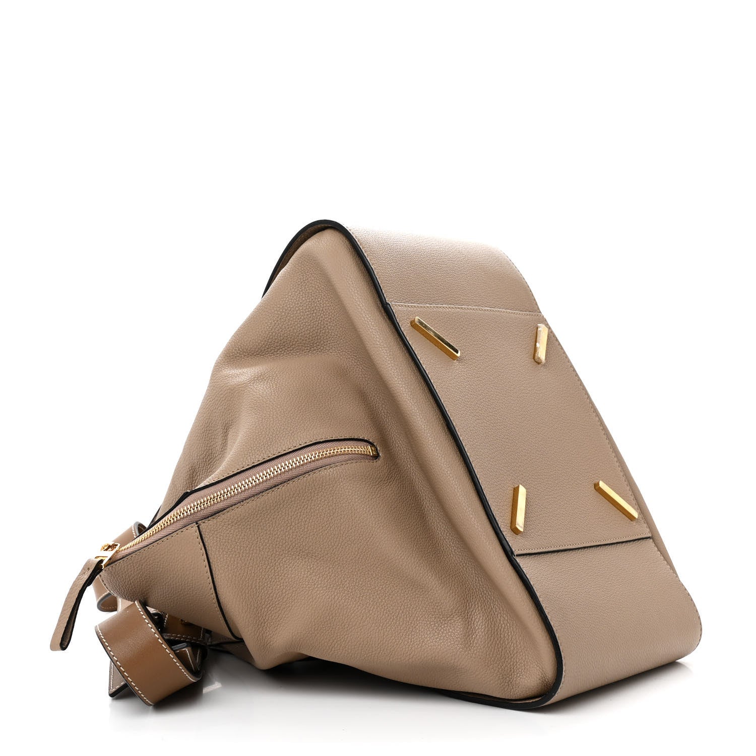 Loewe Calfskin Medium Hammock Shoulder Bag Sand Mink 4 of 13