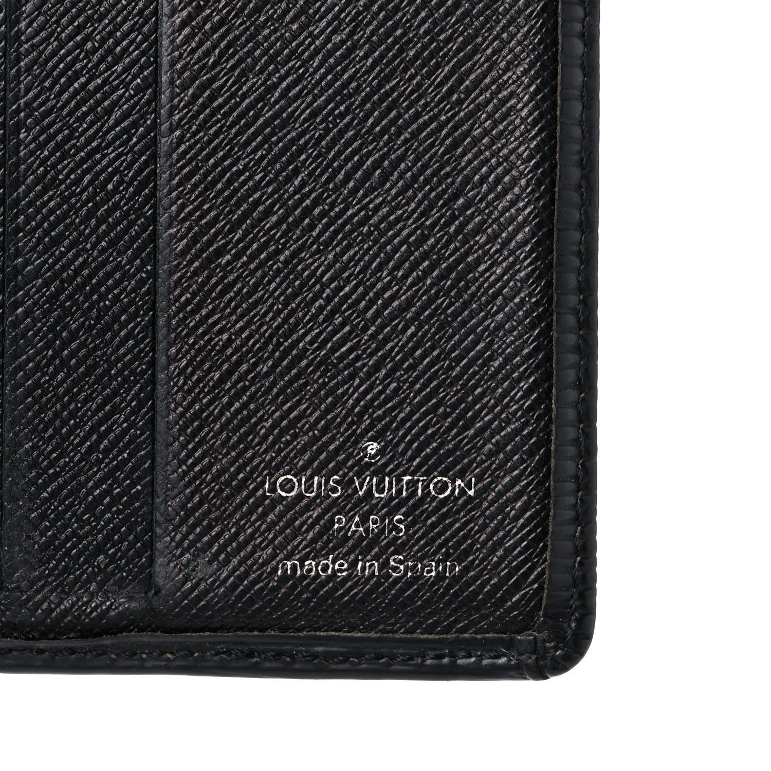 Louis Vuitton Epi 6 Card Billfold Wallet Black 6 of 12