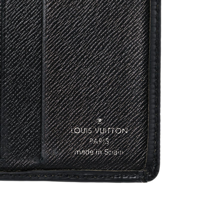 Louis Vuitton Epi 6 Card Billfold Wallet Black 6 of 12