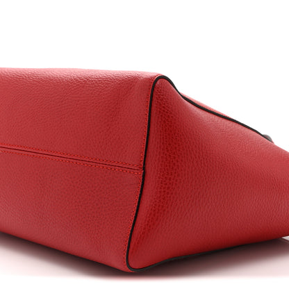 Gucci Dollar Calfskin Small Swing Tote Red 9 of 10