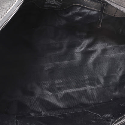 Burberry Leather Quilted Large Manor Tote Nickel 5 of 9