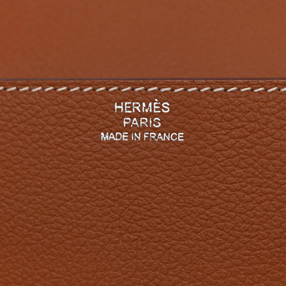 Hermes Evercolor Roulis Slim Wallet Gold 6 of 8