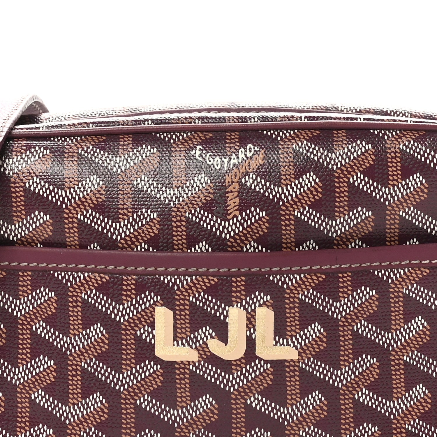 Goyard Goyardine Sac Cap Vert Burgundy 7 of 10