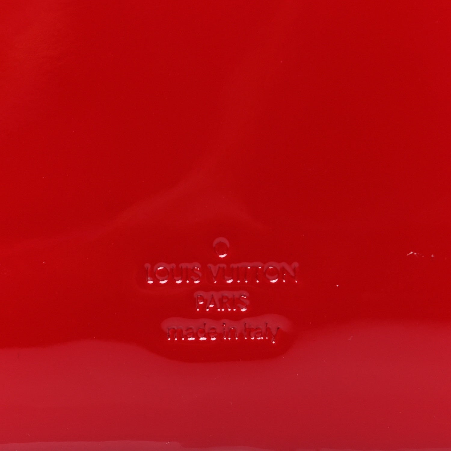 Louis Vuitton Patent Calfskin Monogram Cherrywood BB Scarlet 6 of 7