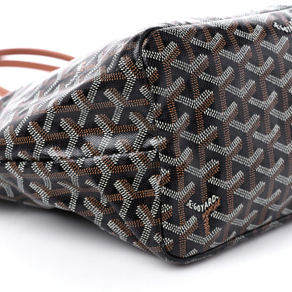 Goyard Goyardine Saint Louis PM Black Gold 8 of 11