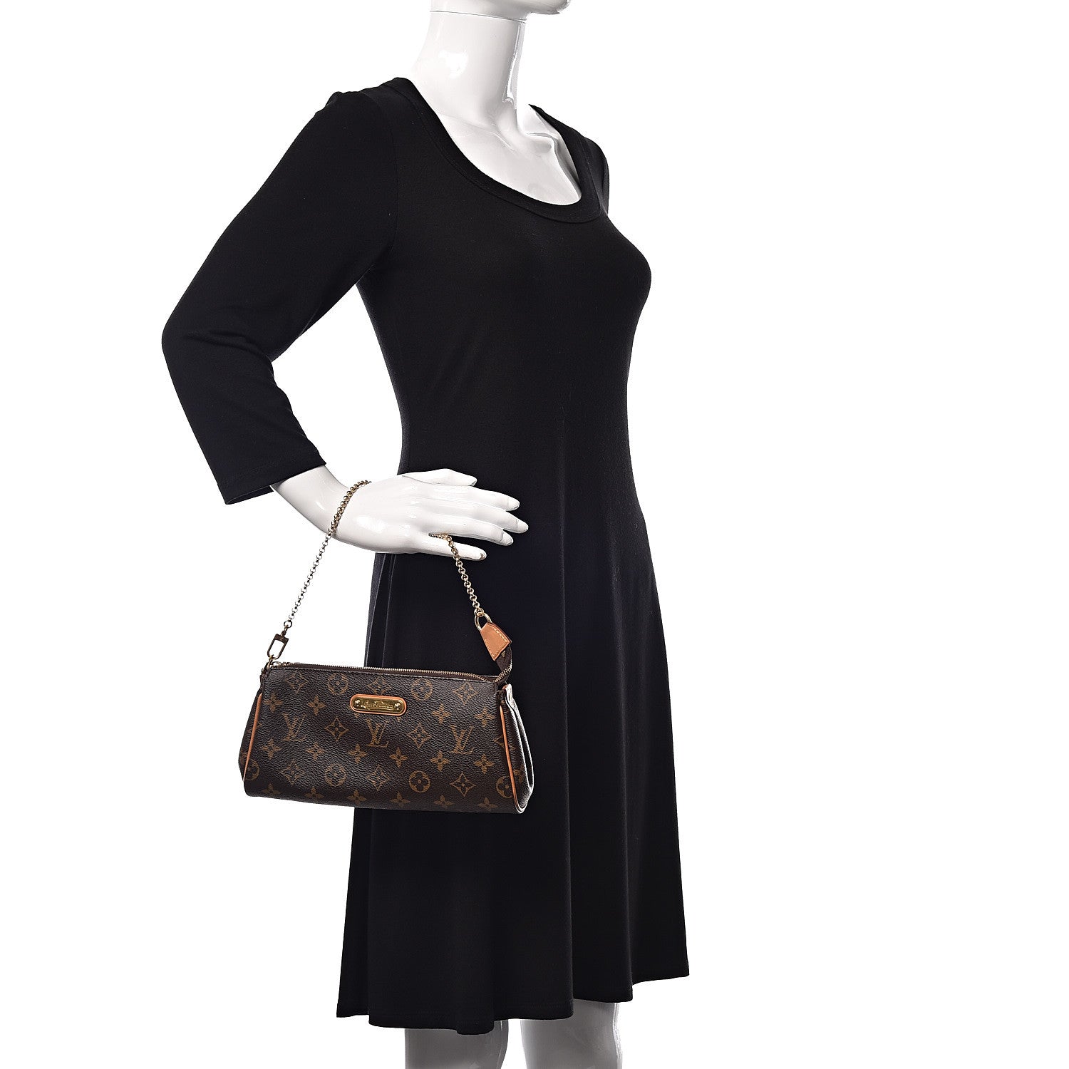 Louis Vuitton Monogram Eva Clutch 2 of 9