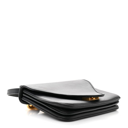 Bottega Veneta BOTTEGA VENETA Calfskin Mount Envelope Bag Black 4 of 9