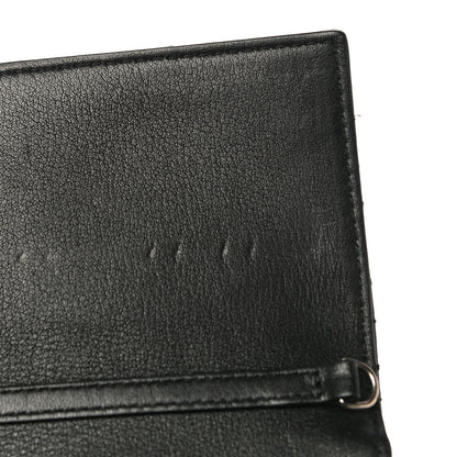 Christian Dior Patent Cannage Lady Dior Rendezvous Wallet On Chain Black 13 of 18