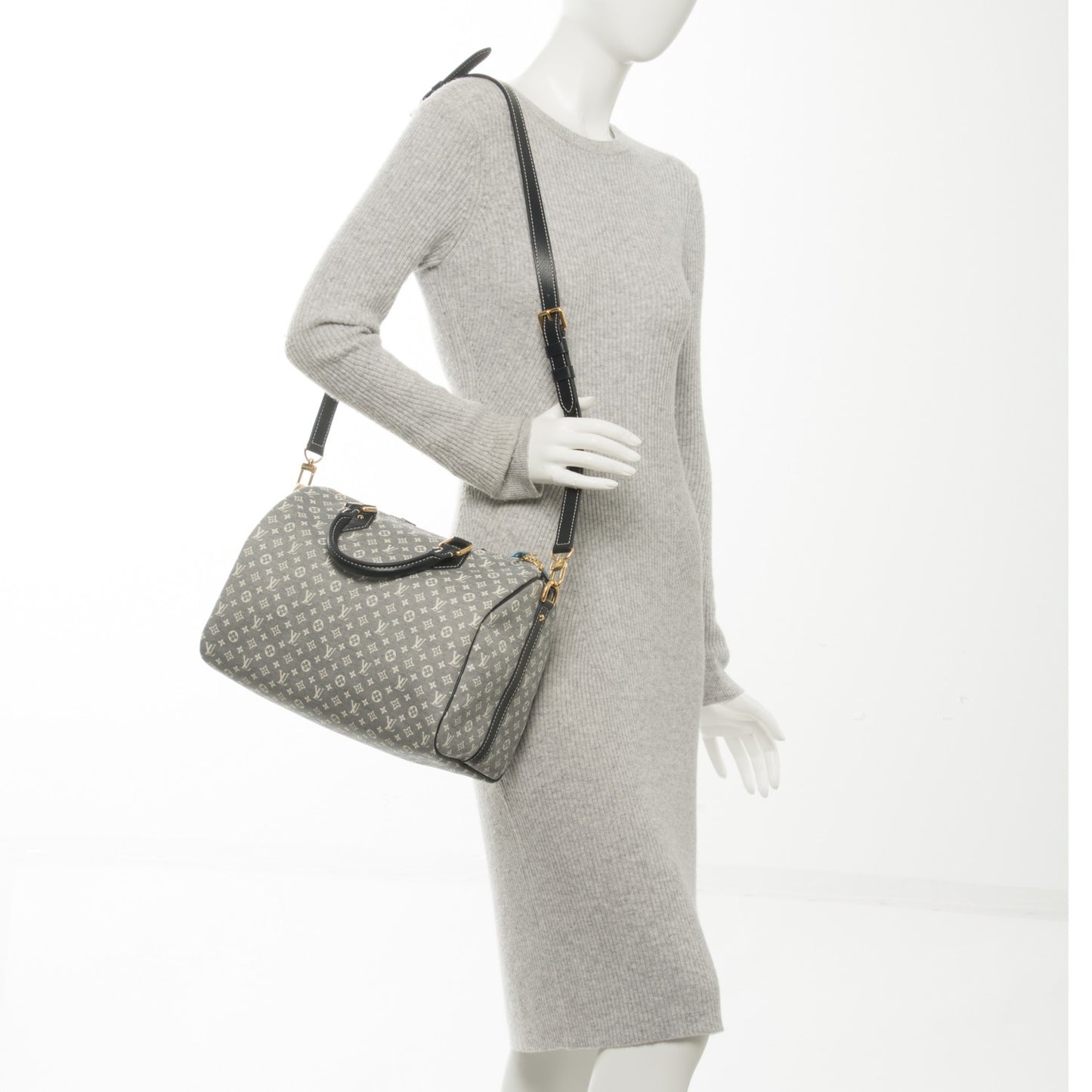 Monogram Idylle Speedy Bandouliere 30 Encre