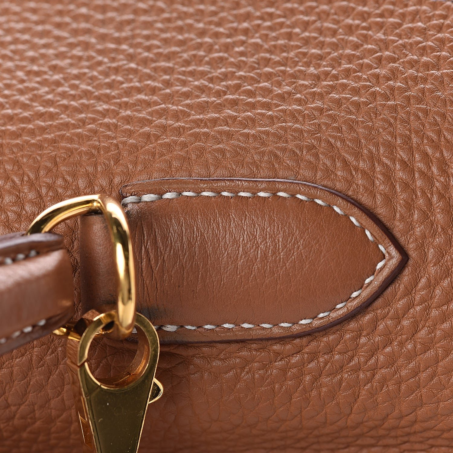 Hermes Togo Kelly Retourne 40 Gold 16 of 39