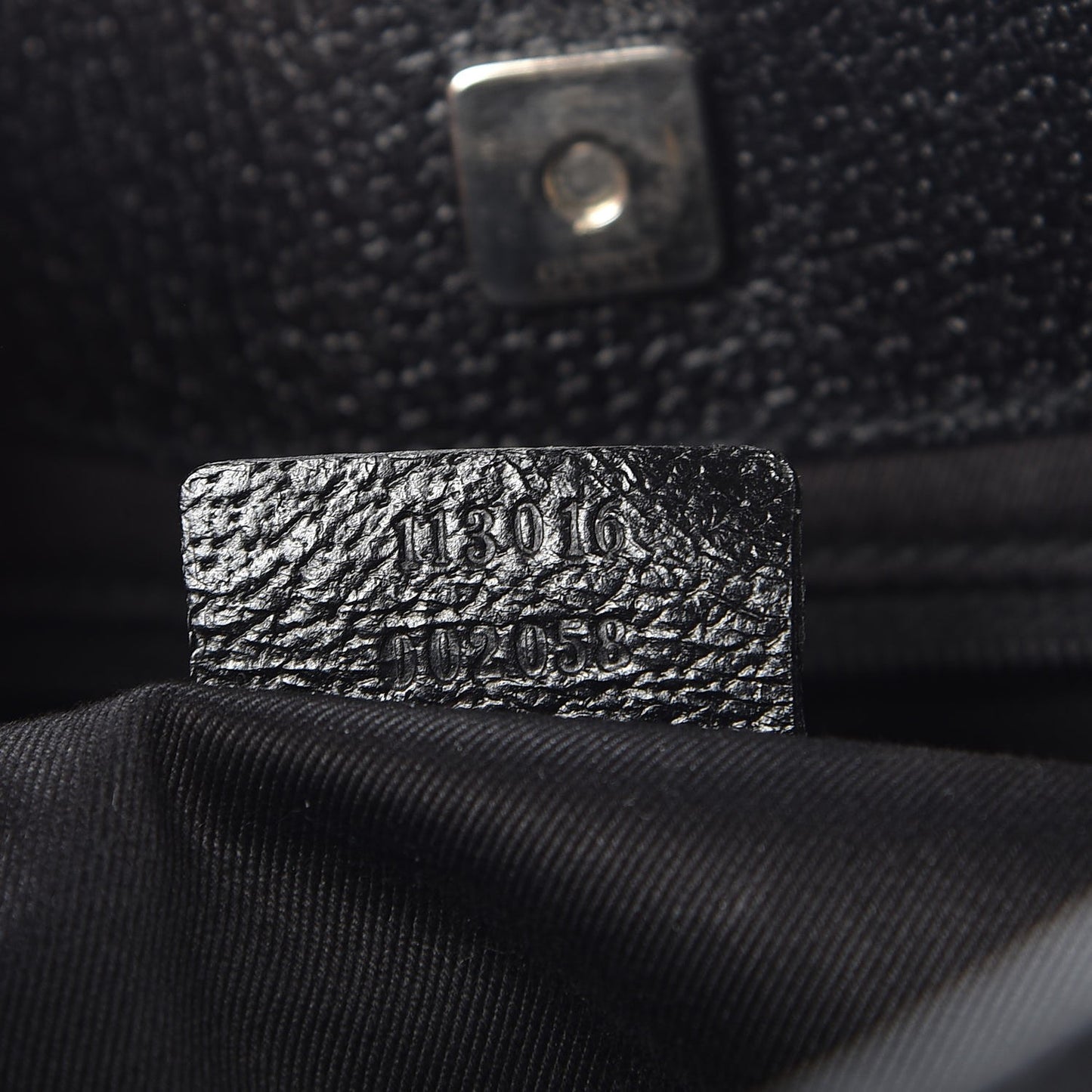 Monogram Signature GG Tote Black
