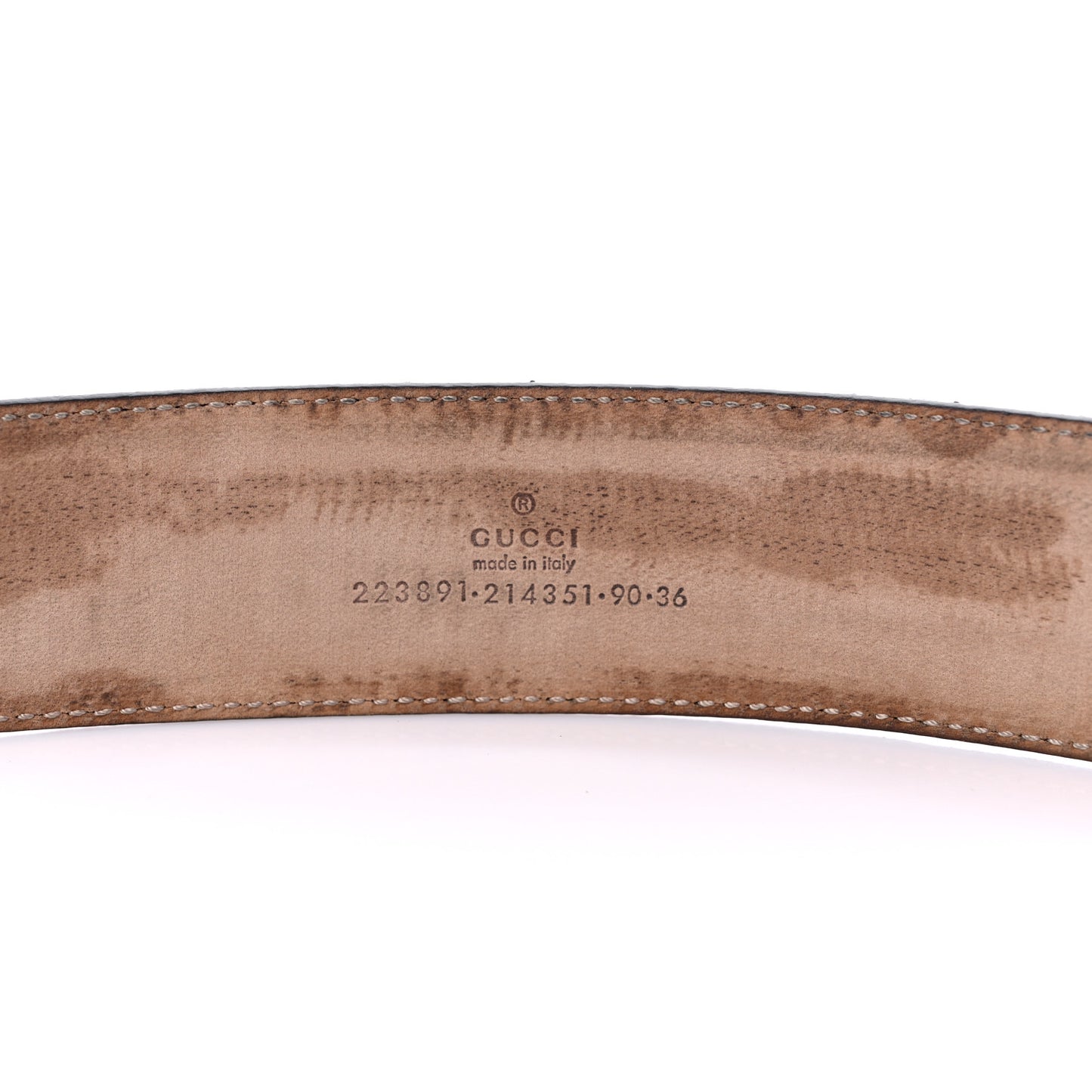 Imprime Monogram Interlocking G Belt 90 36 Black