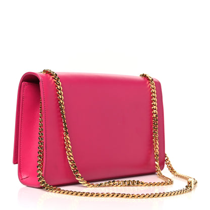 Saint Laurent Smooth Calfskin Medium Classic Monogram Kate Tassel Satchel Fuchsia 3 of 9