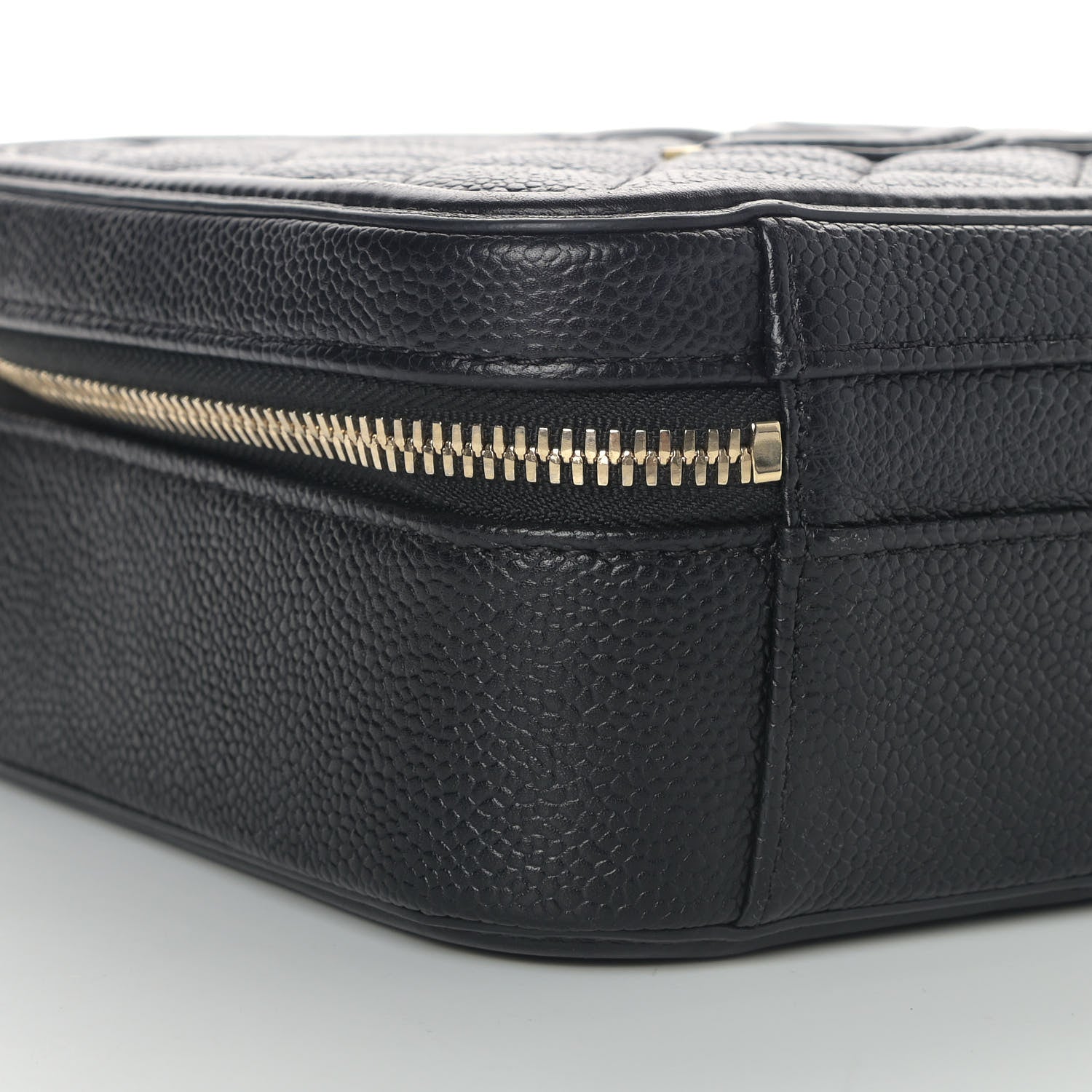Chanel Caviar Quilted Medium CC Filigree Vanity Case Black 8 of 9