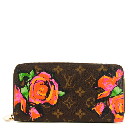 Louis Vuitton Monogram Roses Zippy Wallet 1 of 7
