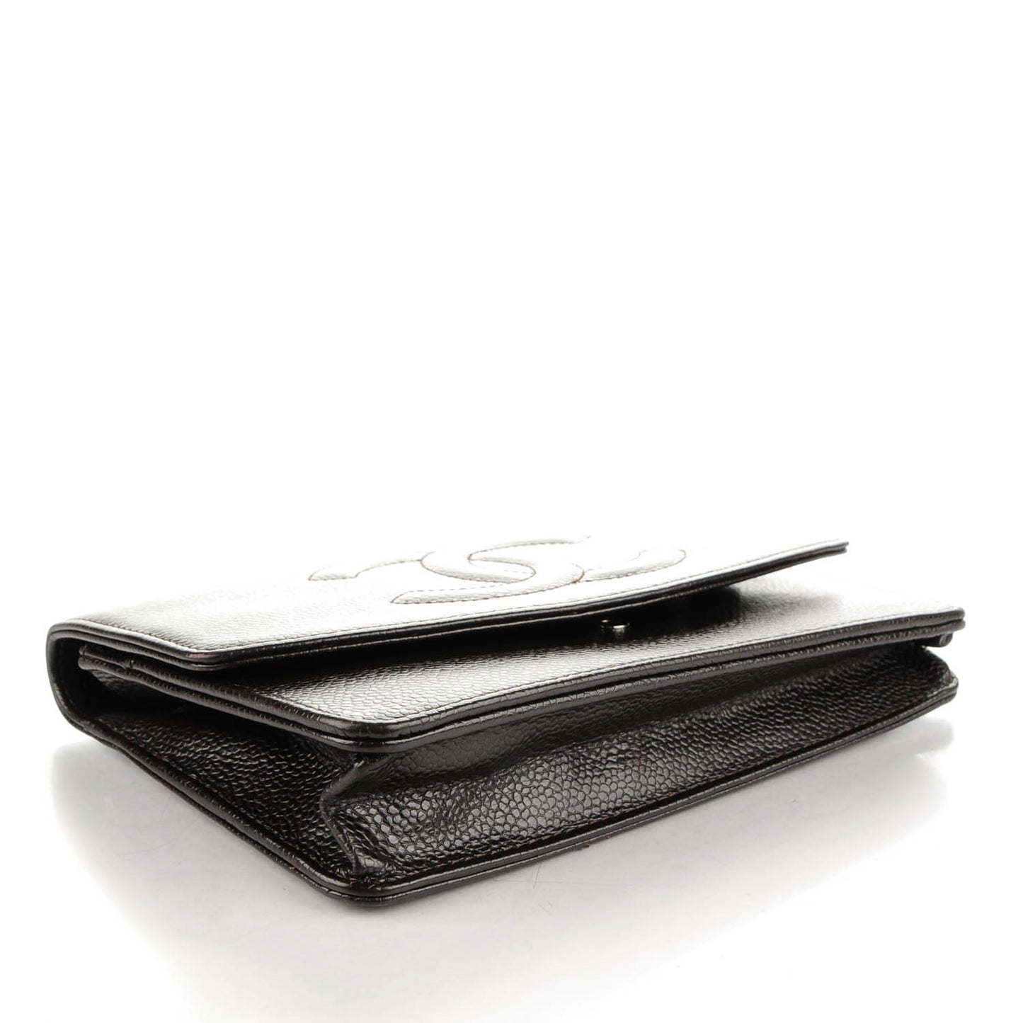 Caviar Timeless CC Wallet On Chain WOC Dark Brown