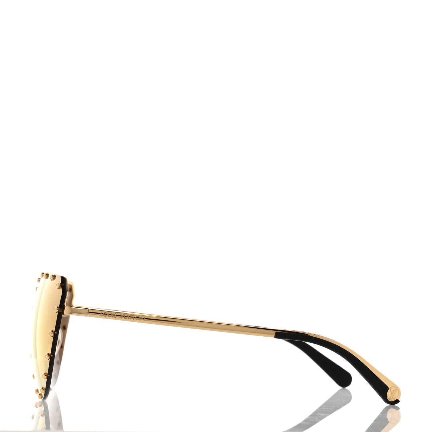 Louis Vuitton The Party Aviator Gradient Sunglasses Z0983E Brown 3 of 9