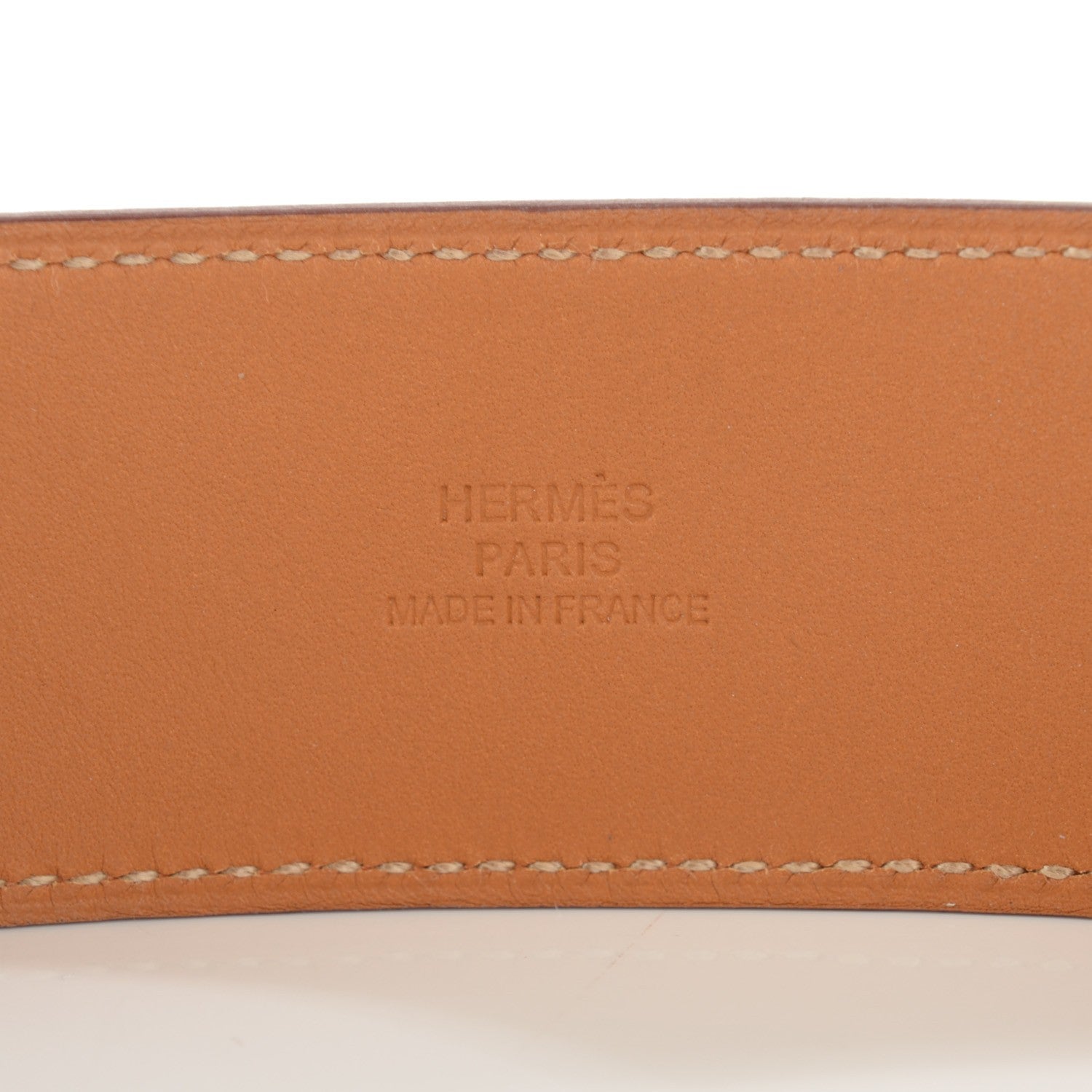 Hermes Chamonix Kelly Dog Bracelet Cuff Orange 5 of 7
