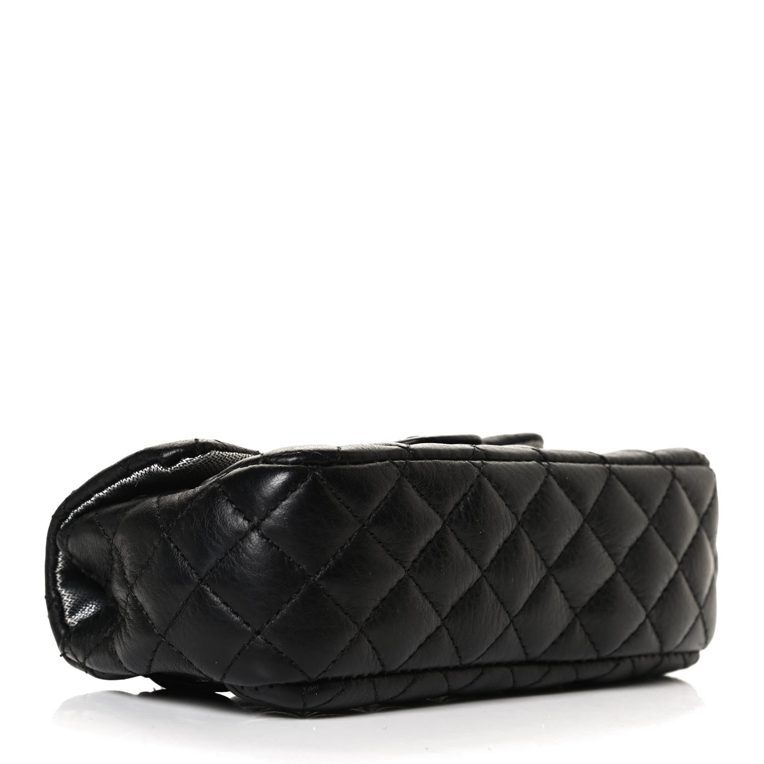 Chanel Calfskin Quilted CC Uniform Flap Belt Bag Black 4 of 11